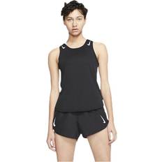 Nike AeroSwift Running Singlet White/Black