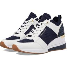 Sneakers Michael Kors Georgie Knit Trainer Navy Women's Shoes Navy