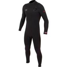 Ocean & Earth Ocean and Earth Double Black 4/3mm Chest Zip Wetsuit Black