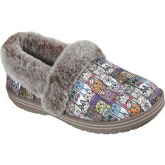 Skechers Bobs Too Cozy Chic Cat - Pantoffels Taupe