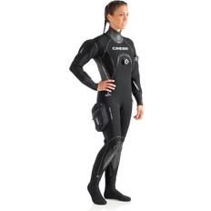 Women Wetsuit Parts Cressi Dry Suit Desert Woman Schwarz