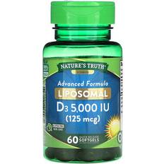 Nature's Truth Liposomal D3 Advanced Formula 125 mcg 60 Rapid-Release Softgels