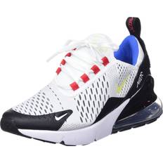 Nike Air Max 270 Gs Sneaker, White Black, 38.5