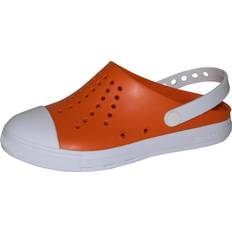 Orange Pantoletten Calzuro Clog Buddy orange