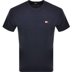 Naturfarvet - Voksen Overdele Tommy Jeans Classic Small Badge T Shirt - Navy