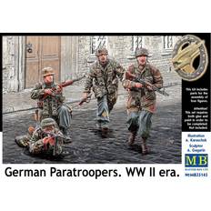 Scale Models & Model Kits Masterbox Mas35145 Masterbox 1:35 German Paratroopers Wwii