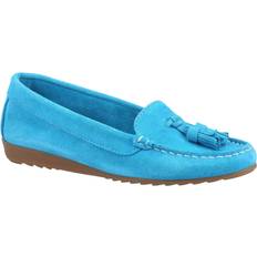 Turquoise Low Shoes Riva Turquoise Aldons Moccasin with Tassels