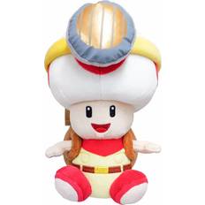 Super Mario Leksaker Super Mario 1UP Nintendo Together Plush Captain Toad 18cm