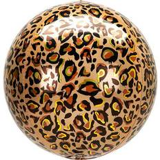 Brown Balloons Amscan foil Balloon Leopard Print 41 cm brown