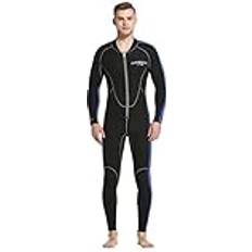 Dykning Våtdräkter Cressi Lido 2mm Mens Wetsuit Black/Blue-XX XX