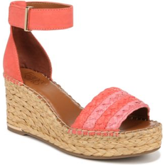 Oranje Espadrilles Franco Sarto Damen l-clemens5 Espadrilles, Pfirsich-Orange gewebt