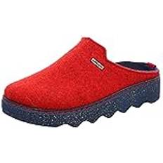 Rohde 6120 Ladies Felt Mule Slippers Cerise: EUR EUR