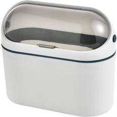 Cleaning Equipment & Cleaning Agents Wejoy Trash Can with Lid, Waste Basket for Countertop Garbage Can, Mountable Tiny Wastebasket