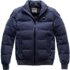 College Motorcycle Textile Jacket - Blue