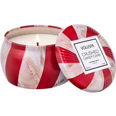 Voluspa Mini Tin Crushed Candy Cane Doftljus