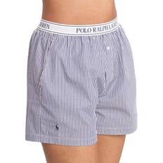 Polo Ralph Lauren Pyjamas Boxershorts Med Logga På Midjebandet - Mörkblå