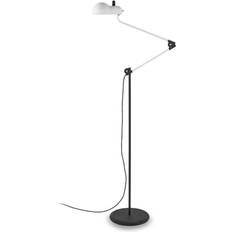 Lámparas de mesa Stilnovo Topo Pie LED (RAL 9016) Lámpara de mesa