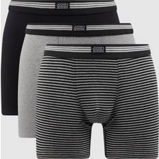 Jockey Boxershorts Unterhosen Jockey Boxershorts, 3er-Pack, Stretch, für Herren, grau