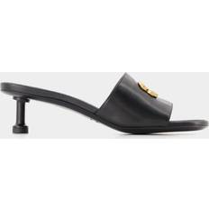Balenciaga Højhælede sko Balenciaga Groupie M50 Sandals Black/Gold Leather black