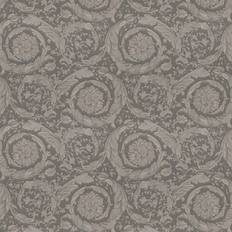 Profhome 935836-GU Exclusive wallpaper shimmering silver grey 7.035 m2 75 ft2