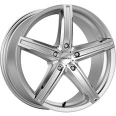 17" - Silver Car Rims Vision Vision 469 Boost 17x7 5x108 +38mm Silver Wheel Rim 17" Inch