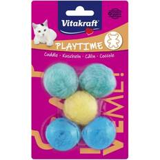 Vitakraft Katter - Kattleksaker Husdjur Vitakraft Cat Toy Balls Rattle Mix 5-pack