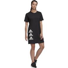 Adidas Dresses Adidas Stack T Dress - White/Black