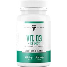 Trec Nutrition Vit D3 + K2 MK-7 60 Kapsler 60 stk