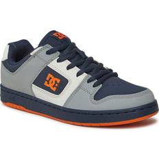 DC Shoes Manteca Mens Skate Trainers in Navy Orange