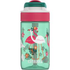 Kambukka Flaske til børn LAGOON 400 ml, pink flamingo, tritan