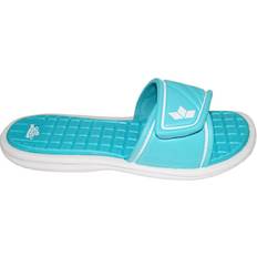 Dam - Turkosa Flip-Flops Lico MALEDIVEN Dam Badskor, Turkos/vit