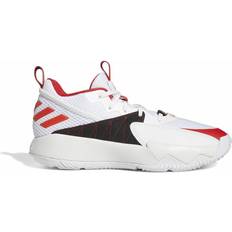 Adidas Erwachsenen Ubersonic Basketballschuhe in Weiß 2/3