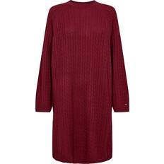 Wool Dresses Tommy Hilfiger Cable Knit Wool Jumper Dress