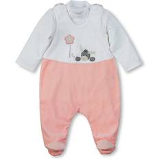 1-3M - Mädchen Jumpsuits Sterntaler Strampler-Set Nicki Emmi Girl weiß