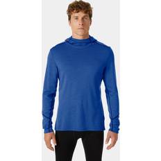 Helly Hansen Men's Lifa Merino Midweight Hoodie Blue Cobalt Blue