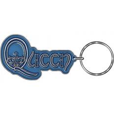 Wallets & Key Holders Queen Logo Metal Keyring - Blue/Grey/Multicolour