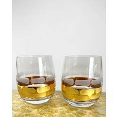 Gold Wine Glasses Michael Wainwright Truro All Purposes Glasses Set of 2 Copa de Vino