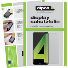 Bildschirmschutz Dipos Displayschutzfolie Antireflex 2 Stück, Huawei Mate 10 Lite Smartphone Schutzfolie