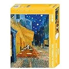 Close Up Premium Puzzle 2000 Pieces Café Terrace in the Evening Puzzle by Van Gogh 68.8 x 96.6 cm