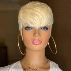 BeiSDWig BeiSDWig Short Pixie Haircut Synthetic Short Wigs for