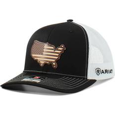 Ariat Women Headgear Ariat America Leather Patch Cap Black One