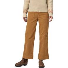 Patagonia Dam Byxor Patagonia Women's Wide-Leg Cord Pants, 12, Brown Holiday Gift