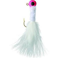 Eagle Claw ECJC Crappie Chenille Jig Fishing Lure, Pink/White Holiday Gift