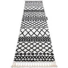 RUGSX Carpet, Runner White