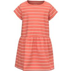 Orange Kleider Name It Kleid Nmfvamaja Coral orange