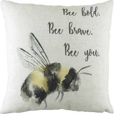 Linen Pillows Evans Lichfield Lichfield Bee You Watercolour Cushion Cover White