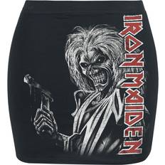 Elastane/Lycra/Spandex - Men Skirts Iron Maiden Killer Short skirt black