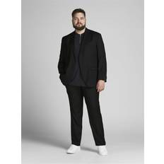 Black - Man Suits Jack & Jones Plus Slim Fit Suit