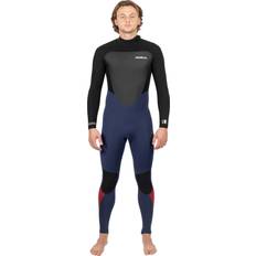 Gul 2023 Mand Response 5/3mm Gbs Back Zip Våddragt Re1213-c1 Nav