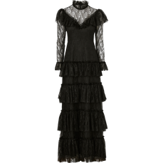 By Malina Kläder By Malina Festklänningar Black Joelle lace dress Klänningar